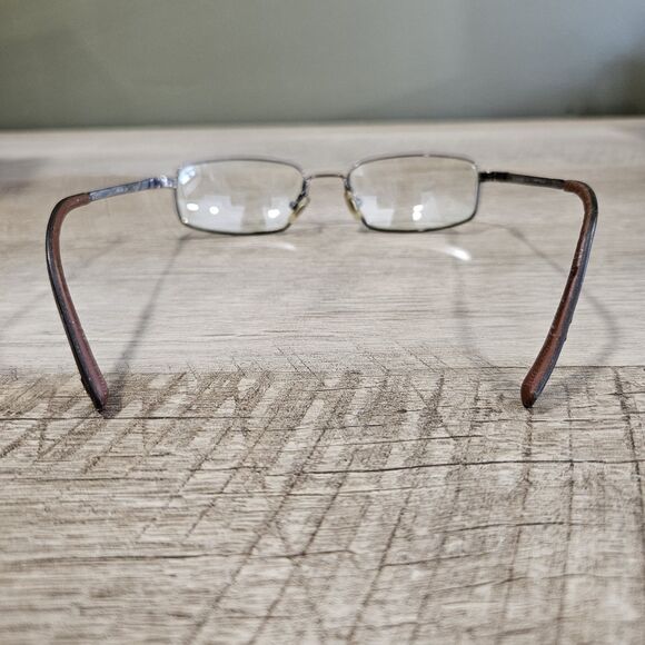 Nike Eyeglasses 4160 200 Flexon Rectangular Metal Frame 53 18 145 - Frames Only - Picture 5 of 8